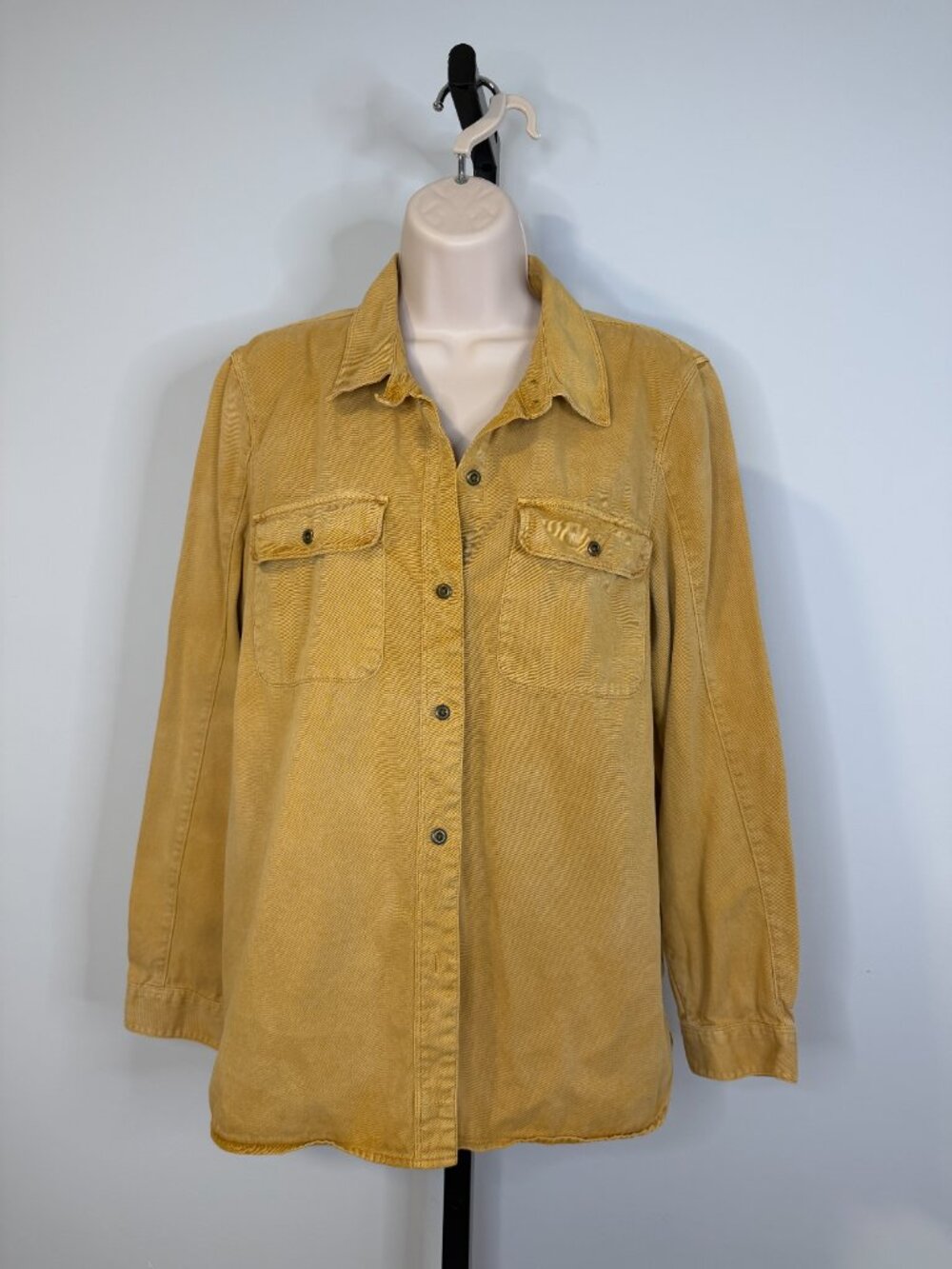 Madewell Yellow/Gold Top - Size L